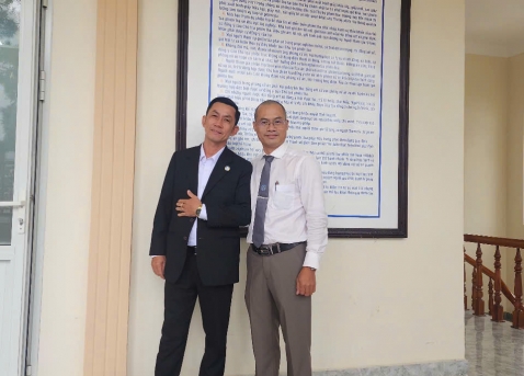 Luật sư Phạm Quốc Vượng gặp lại bạn cũ tại Toà án Tỉnh Lâm Đồng